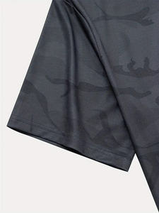 100% algodón blanco sólido camiseta para hombres de talla grande Casual cuello redondo manga corta colección de verano 260 gramos tela ropa a granel - Product Image 4