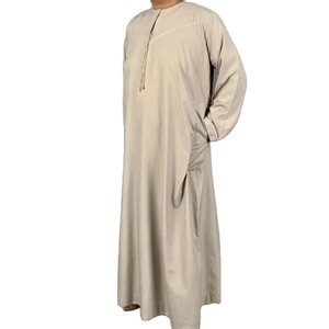 Encontrar icono similar Hombres Thobe Musulmán Hombre Vestido Islámico Con Capucha Oración Hombres Tela Árabe Saudita Vestido Islámico para Hombres Musulmanes Jubbah - Product Image 2
