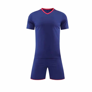 Promoción de Conjuntos de Uniformes de Fútbol Personalizados para Hombre - Camisetas y Pantalones Cortos Personalizados con Logotipo, 100% Poliéster Transpirable y de Secado Rápido - Product Image 5