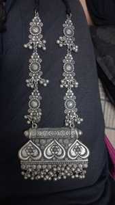 Fait à la main sur mesure Banjara Tribal perlé lien chaîne collier Vintage Boho bijoux ethniques pour fête porter Festival Looks - Product Image 4