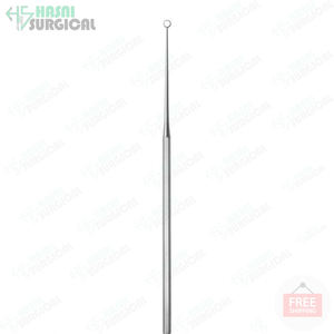 Curettes d'oreille Buck émoussées droites en acier inoxydable de qualité allemande Offre Spéciale CE ISO approuvé logo personnalisé Hadsni Surgical - Product Image 5