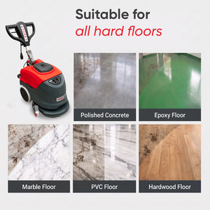 New Electric Hand Push Walk-Behind <b>Floor</b> Sweeper <b>Brush</b> Automatic Cleaning Machine Commercial Warehouse Factory Mopping Equipment - Product Image 3