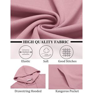 เสื้อฮู้ดดี้แบบสวม ผ้าแห้งเร็ว ใส่สบาย สไตล์ลำลอง สำหรับฤดูใบไม้ร่วง ผลิตจากวัสดุรักษ์โลก รับสกรีนโลโก้และรูปภาพตามสั่ง ขายส่งจากคลังสินค้า - Product Image 2