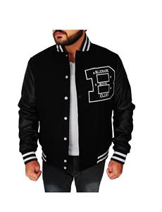Vente en gros Veste Baseball Varsity en laine de haute qualité Derniers modèles de vestes Letterman imprimées pour hommes et femmes pour l'hiver - Product Image 2