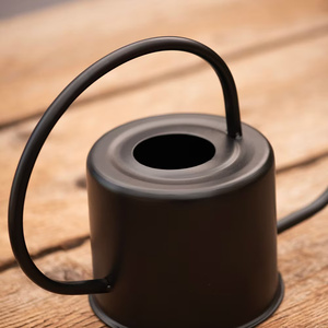 Regadera de metal duradera para jardinería diaria en el hogar, que ofrece un flujo de agua constante para flores, hierbas y huertos. - Product Image 4