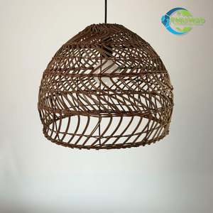 Venta al por mayor vietnamita encantado ratán bambú linterna candelabro para interiores y exteriores decoración del hogar restaurante Resort jardín - Product Image 2