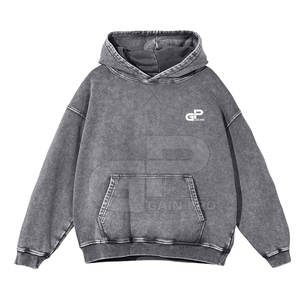 เสื้อฮู้ดดี้ผ้าฝ้ายเนื้อหนา สำหรับใส่ในชีวิตประจำวัน ใช้งานกลางแจ้ง และสไตล์สตรีทแวร์ - Product Image 6