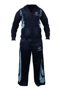Original 100% algodón polar hombres chándal Logo 2 piezas conjunto transpirable Joggers peso pesado al aire libre chándal para hombres - Product Image 2
