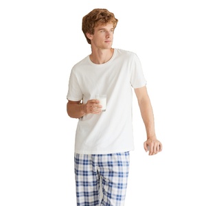 Ropa de salón informal suave con cintura elástica hecha a medida, tela cepillada, ropa de dormir relajante para el hogar, pantalones en MOQ bajo - Product Image 5