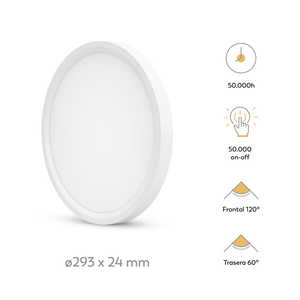 Garza Control remoto Diseño de giro Luz de techo Iluminación LED con control remoto moderno - Product Image 3