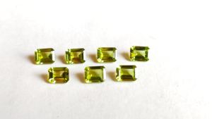 Haute qualité péridot octogone vert laboratoire créé Hydro Quartz pierres précieuses en vrac fabricant direct en gros Type de pierre précieuse naturelle - Product Image 2