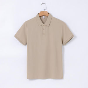 Camiseta polo 100% algodón hecha en fábrica para hombre con servicio de logotipo personalizado, polos de talla grande para hombre - Product Image 2
