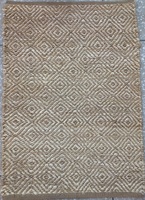 Tapis Kilim Réversible de Haute Qualité en Jute Écologique, Tissé à la Main en Coton Durable, Motif Floral, Résistant au Feu, Antidérapant, pour Animaux de Compagnie