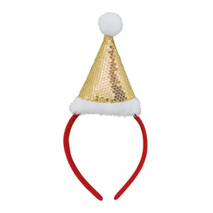 Fascia per capelli personalizzata Albaldah per Natale, gadget unici per cappelli natalizi - Product Image 1