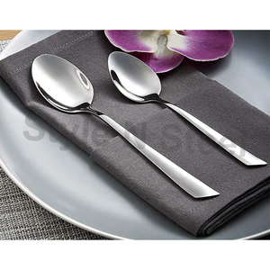 Cubiertos nuevos PALERMO, cubiertos de fiesta, cubiertos de acero inoxidable, PARA CENA cuchillo de cocina, cuchara, tenedor, juegos de utensilios, cuchara - Product Image 4