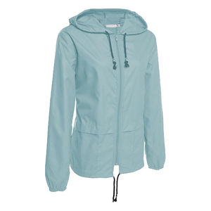 Vestes coupe-vent pour femmes personnalisées, vestes d'extérieur élégantes résistantes à l'eau avec capuche pour la course à pied, les sports et les aventures en plein air - Product Image 4