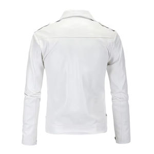 Chaqueta de Cuero para Hombre, Hecha a Medida, con Revestimiento de Lona y Piel de Vaca Genuina, Nuevo Diseño, Impermeable y Resistente al Viento, para Otoño e Invierno - Product Image 2