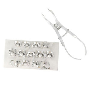 Rubber Dam Kit Light Brewer <b>Punch</b> Forceps 20Pcs Stainless Steel Dental Dam <b>Set</b> Electric Surgical Instruments by SurgiRight - Product Image 4