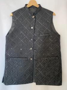 Chaleco Étnico Hecho a Mano para Hombre, Sin Mangas, Transpirable, 100% Algodón Orgánico, con Múltiples Bolsillos para Uso Diario, Venta al Por Mayor - Product Image 3