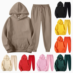 Concevez votre propre survêtement Logo personnalisé Ensembles deux pièces Survêtement Homme Collection Hiver Jogging Training Wear Survêtement - Product Image 5