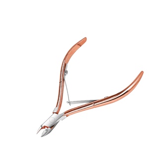 Cortaúñas profesional con hoja curva, pinzas para cutículas y removedor de piel muerta, instrumentos de belleza para cortadores de dedos y dedos de los pies - Product Image 1