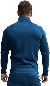 Conjunto Deportivo con Capucha Estampado para Hombre, de Alta Calidad, Personalizado, Ajuste Regular, Transpirable, de Poliéster y Algodón, Nuevo - Product Image 3
