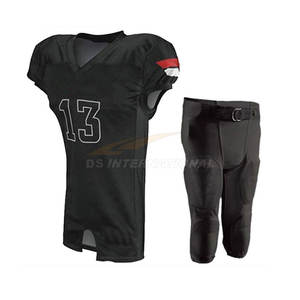 Maillot de football américain personnalisé Uniformes de pantalons Hauts et bas de football en maille par sublimation Vêtements de sport pour équipes et clubs - Product Image 4