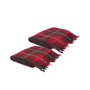 Anuj ผ้าห่มทอสำหรับปิคนิคขนเมเปิ้ลสีเข้มขนาดพิเศษ - Product Image 1