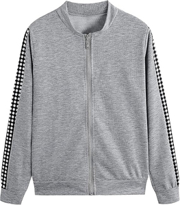 ชุดวอร์มสีขาวสำหรับผู้ชายและผู้หญิงชุดวิ่งจ๊อกกิ้ง - Product Image 1