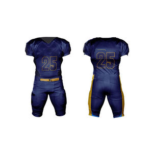 Conjuntos de Camisetas de Fútbol Americano Unisex de Cleveland City, Sublimación Personalizada, Mangas Cortas Transpirables, Diseño de Color Personalizado - Product Image 2