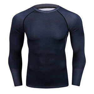 Rashguard de haute qualité personnalisé, respirant, écologique, à séchage rapide, manches longues, pour le fitness - Product Image 3