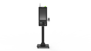 Tótem de autoservicio para quiosco de pedido automático de comida <span class=keywords><strong>Mcdonalds</strong></span> con marco plateado Pcap Touch con pantalla de 10 puntos - Product Image 2