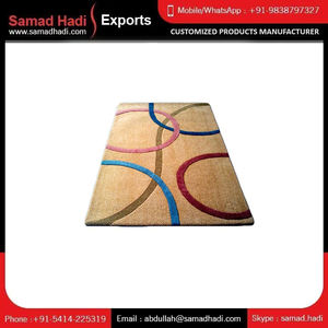 2025 nouveau Design grand tapis en laine artisanal fourni en usine touffeté à la main Artisan haut salon coton pour noël en gros - Product Image 6