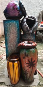 Produit le plus vendu de la cascade de fontaine d'eau intérieure de type pot 2025 pour la maison et le jardin articles décoratifs pour les cadeaux - Product Image 5