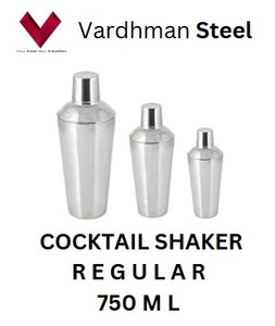 Stainless Steel Cocktail <strong>Shaker</strong> for Bars and Parties, Mix Master <strong>Pro</strong> <strong>Shaker</strong>, BarSculpt Stainless <strong>Shaker</strong>, the Shaken Steel 750 ML