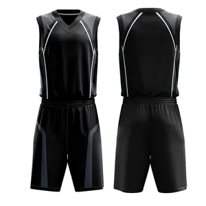 El mejor nuevo estilo, precio al por mayor, impresión por sublimación personalizada, uniforme de baloncesto para hombre/diseño personalizado, uniforme de baloncesto para hombre u