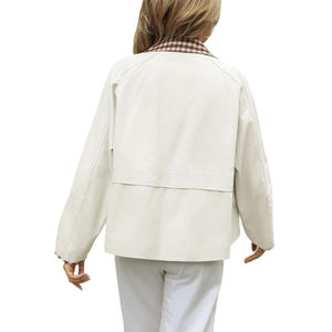 Custom Cotton <b>Canvas</b> Women <b>Jacket</b> High Quality Plain <b>Canvas</b> <b>Jacket</b> Winter Lightweight Breathable <b>Jacket</b> For women - Product Image 2