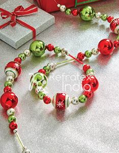 Décoration guirlande perlée par réfractex inde fabriquée en inde pour une meilleure qualité et plus de couleurs - Product Image 6