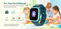 Montre connectée pour enfants L15 Unisoc SL8521E, réseau 4G, AGPS, démarrage à froid, moniteur photo à distance, podomètre, réveil, montre connectée pour enfants