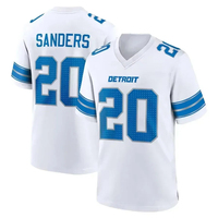 Maillot de football américain de style Lions de Detroit nom brodé uniforme de football américain sur mesure