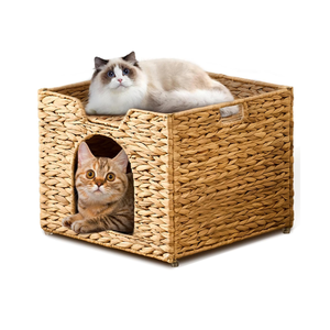 Casas para Gatos de Jacinto de Agua Ecológicas de Nuevo Diseño, Cama para Mascotas de Interior para Perros y Gatos, Condominio para Gatos de Fábrica en Vietnam - Product Image 1