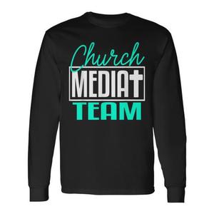 Maglietta a maniche lunghe per la squadra media della chiesa - Categoria promozionale - Product Image 1