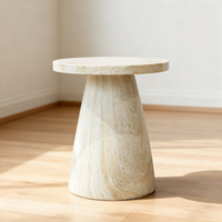Table de chevet moderne nordique de luxe pour la décoration de la maison, table d'appoint simple et légère pour le salon