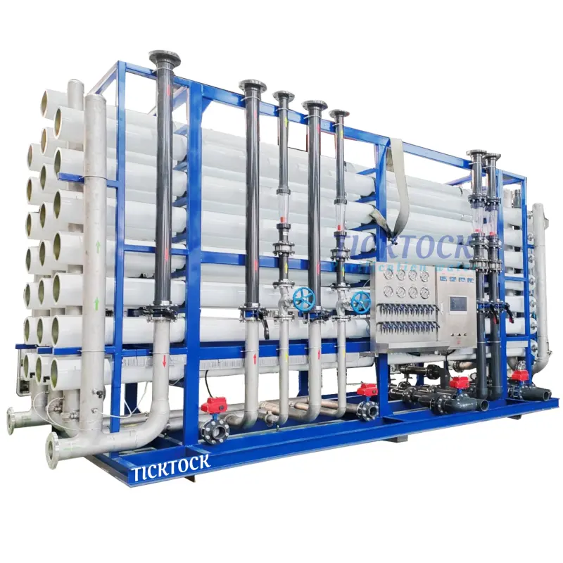 Solar hot water camping RO reverse osmosis plant desalination system price 100tph 500gpm Filter Salt Removed Purifying Machines
