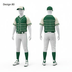 Uniforme de Béisbol Personalizado 2026, Sublimado, de Malla Ligera, Unisex, con Nombre y Número del Equipo, al por Mayor - Product Image 3