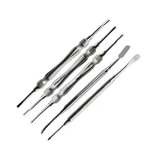 Ensemble d'instruments chirurgicaux vétérinaires en acier inoxydable spécialisés réutilisables de haute qualité, 6 pièces, certifié CE, soins pour chiens, Pentax - Product Image 2