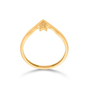 Starfish Grace Ocean Collection Gold-Plated <b>Opening</b> <b>Ring</b> for Kids - Product Image 4