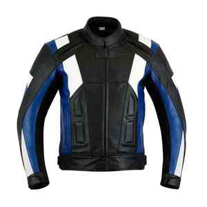 Vestes de motard sur mesure pour hommes Fournisseur d'usine OEM Équipement de moto en cuir véritable pour l'équitation et les vêtements décontractés - Product Image 4