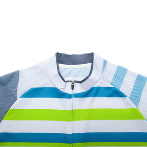 Nouvelle vente chaude pleine fermeture éclair Sublimation maillots de cyclisme 100% Spandex Polyester haute qualité maillots de cyclisme personnalisés pour hommes - Product Image 4