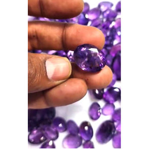 พลอยอเมทิสต์ธรรมชาติ121ชิ้น12มม. ถึง18มม. รูปไข่รอบ1350 CTS ล็อตตัดอัญมณีคุณภาพสูงขายส่งเรา $202 - Product Image 6
